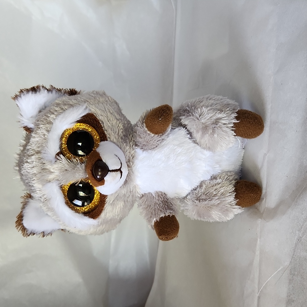 TY RACCOON Oakie Plush Stuffed Animal